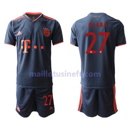 Maillot de Foot Bayern Munich ALABA 27 Troisième 2019-20 - Enfant